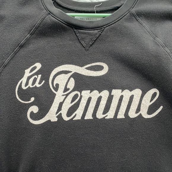 Grey Anthropologie x Sol Angeles sweatshirt - Picture 4 of 4